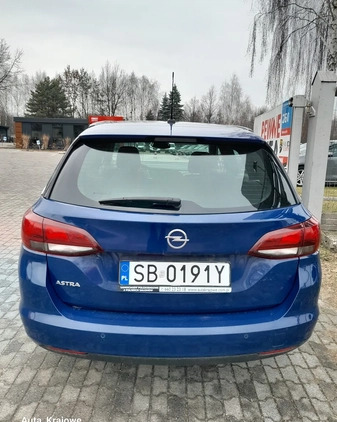 Opel Astra cena 47900 przebieg: 175000, rok produkcji 2019 z Rejowiec Fabryczny małe 631